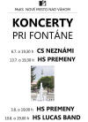 Koncerty pri fontane